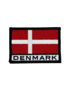 Danmarks flag patch