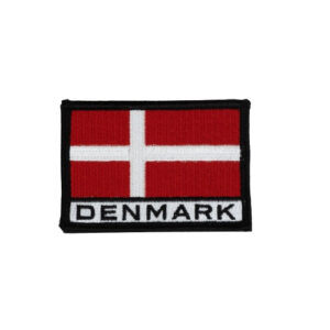 Flag – Danmark broderet