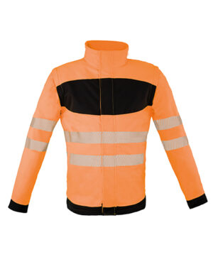 KX1003 EOS Hi-Vis Workwear Softshell Jacket With Printing Area