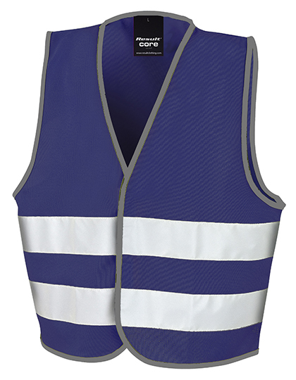 Navy blå refleksvest
