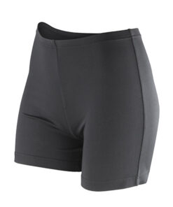 Sorte sports shorts til kvinder