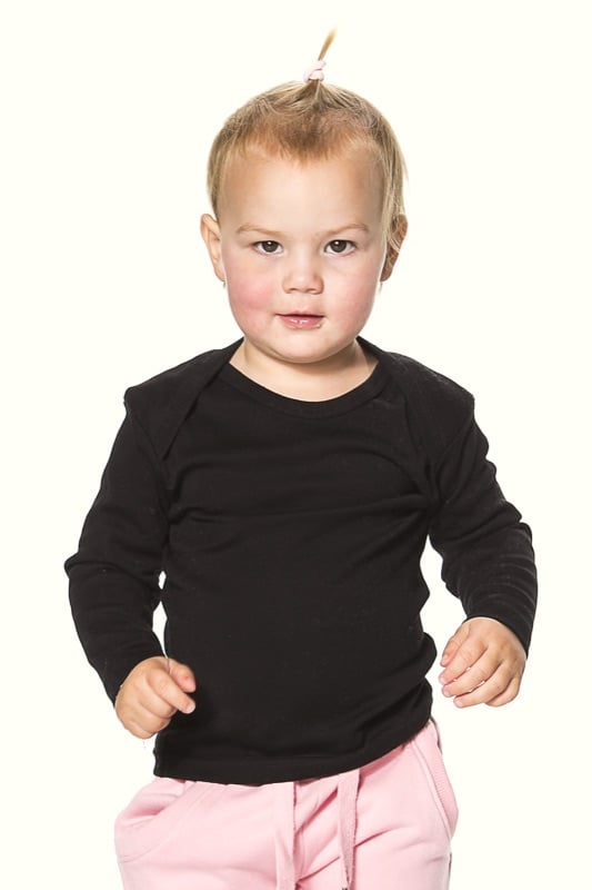Baby T-shirt med lange ærmer (ST106)