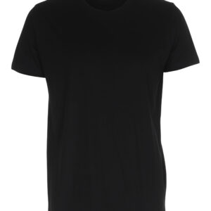 Sort T-shirt med korte ærmer