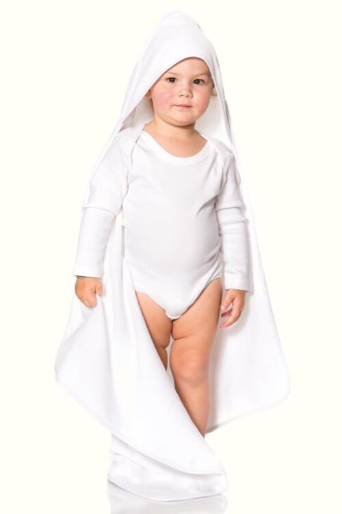Babyhåndklæde med hætte