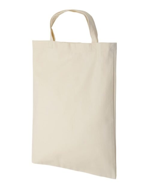 Miljøvenlig Kanvaspose med Kort Hank