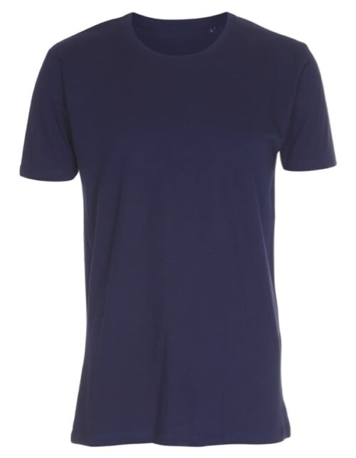 Mørkeblå t-shirt foran
