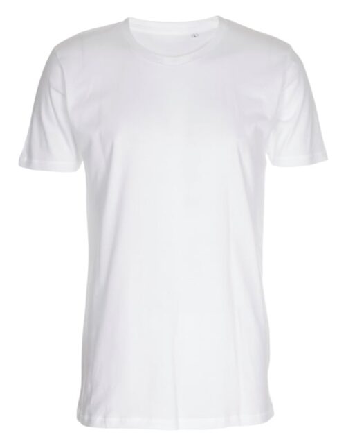 Hvid T-shirt for mænd