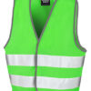 refleksvest til børn_lime
