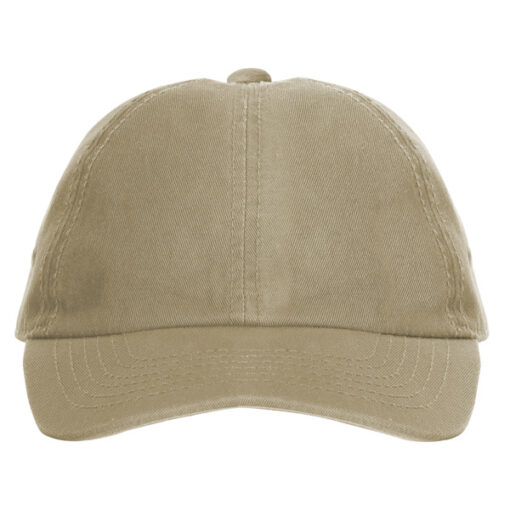 Beige baseballkasket foran