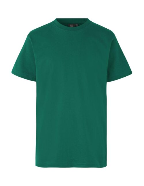 Grøn t-shirt med korte ærmer