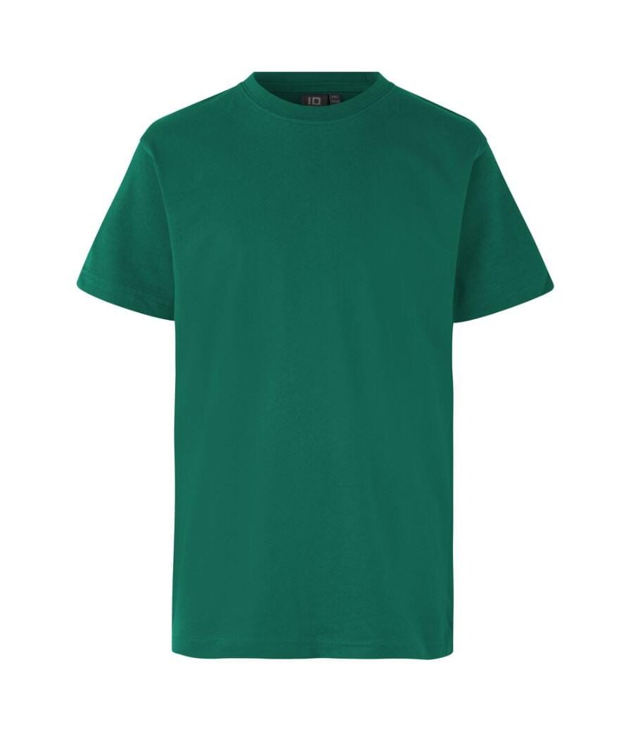 Grøn t-shirt med korte ærmer