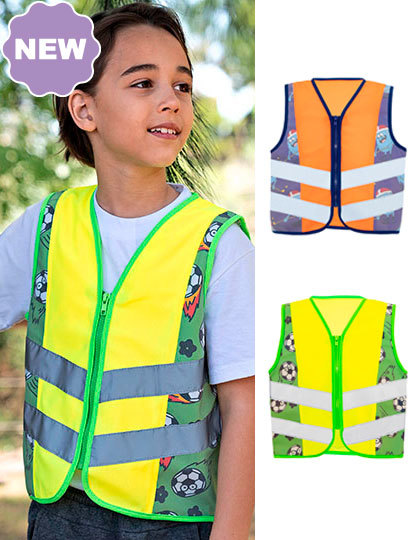 Reflekterende sikkerhedsvest til børn