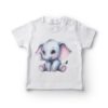 Sød elefant baby T-shirt design