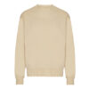 Beige sweater til mænd i bomuld
