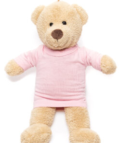 Teddy bjørn i lyserød trøje