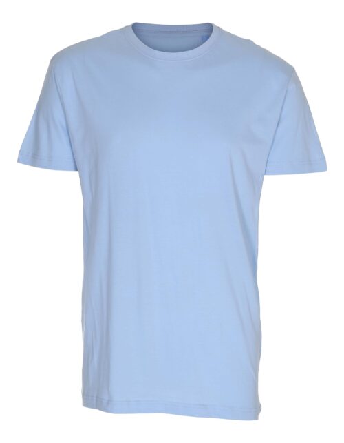 Lyseblå T-shirt til mænd
