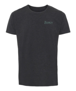 Sort Zency T-shirt med lille logo foran