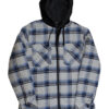 Grey - Blue (Checked)