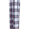 Ternede pyjamasbukser i hvid, pink og sort