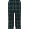 Navy-Green Check