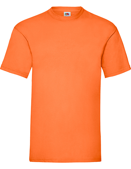 Orange kortærmet t-shirt til mænd