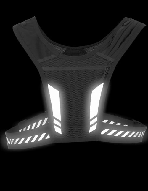 Reflekterende løbevest til natløb
