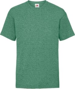 Grøn kortærmet T-shirt til mænd