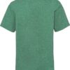Grøn T-shirt set bagfra