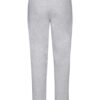 Grå sweatpants med elastisk talje bagfra