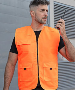 padded multifunctional work vest kiel co² neutral kx166