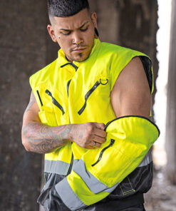 robust 4 in 1 hi vis pilot jacket oslo kx809s