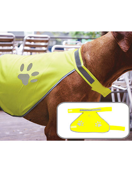 stretchy hi vis safety vest for dogs buenos aires kx104