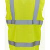 Gul refleksvest set bagfra