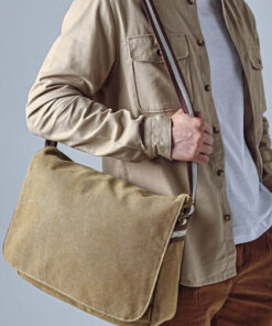 vintage canvas despatch bag – quadra qd610