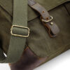 heritage waxed canvas messenger – quadra qd653