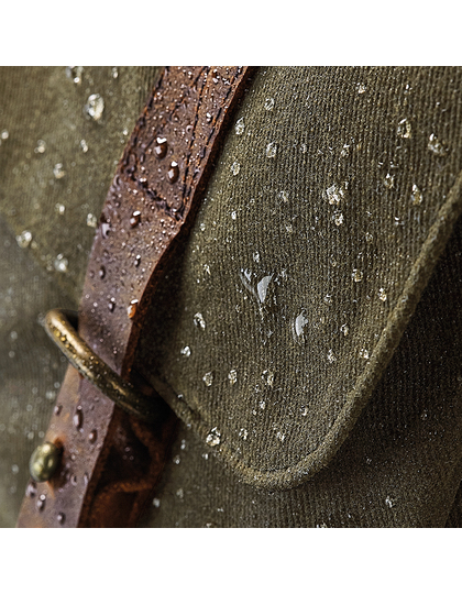 heritage waxed canvas messenger – quadra qd653